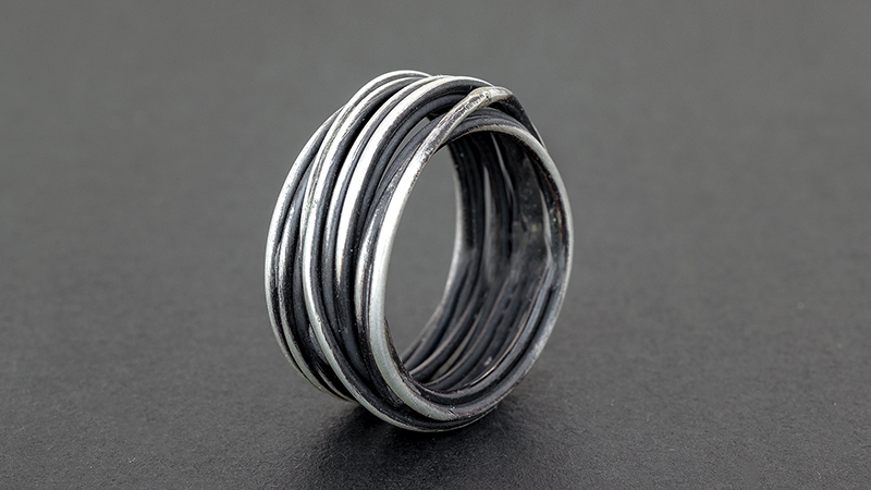 Chọn nhẫn theo th&agrave;nh phần bạc